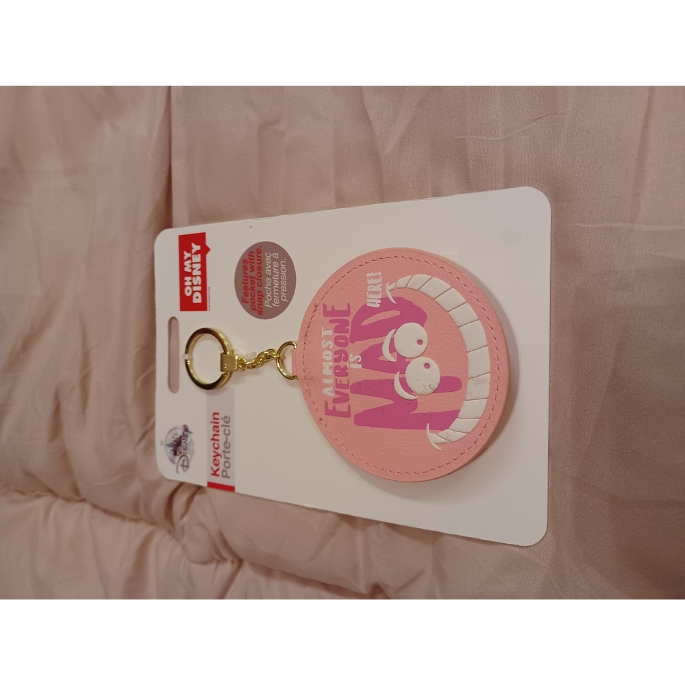 NEW Disney Cheshire Cat Keychain